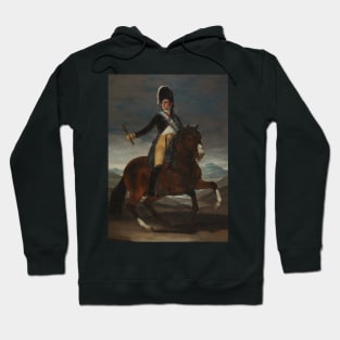 Equestrian portrait of Fernando VII by Francisco Goya Hoodie